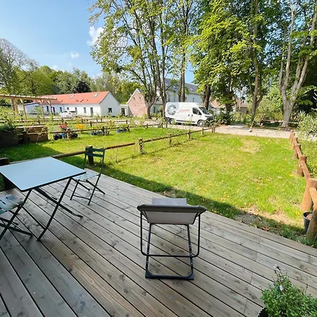 펜션 House In A With Swimming Pool Near Le Touquet Paris