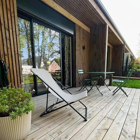 펜션 House In A With Swimming Pool Near Le Touquet Paris